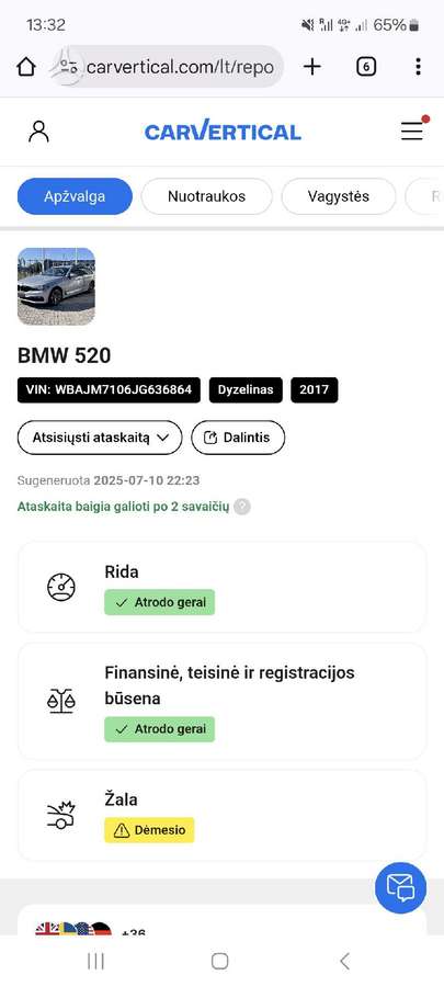 BMW 520, 2.0 l., wagon