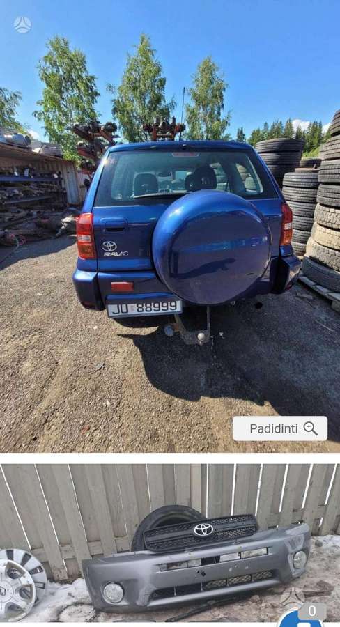 Toyota RAV4 body parts