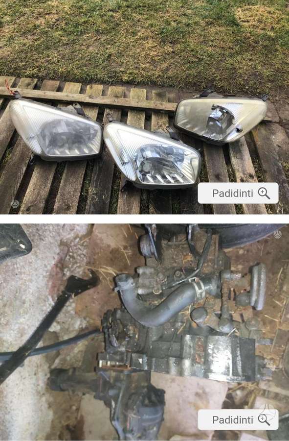 Toyota RAV4 kėbulo dalys