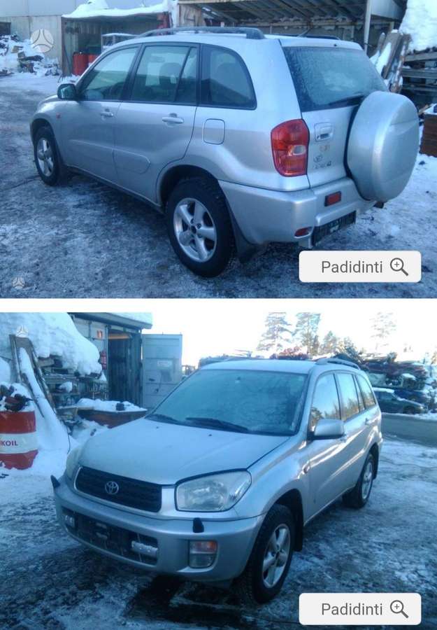 Toyota RAV4 body parts