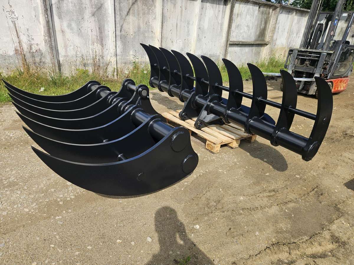 -Kita- Kelmų rovimo šakės- grėblys, грейферы