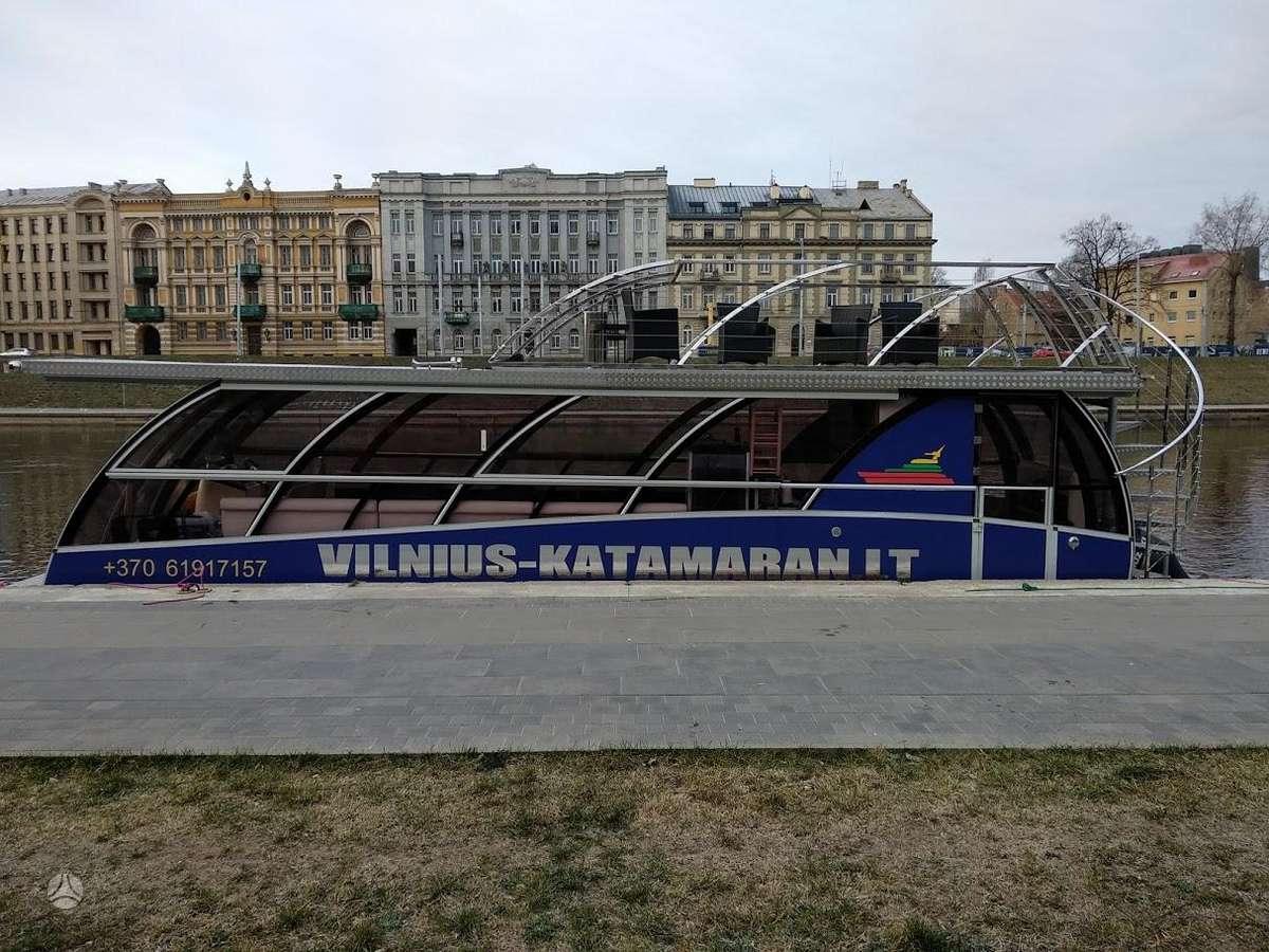 Katamaranas Vilnius katamaran, катамараны / тримараны
