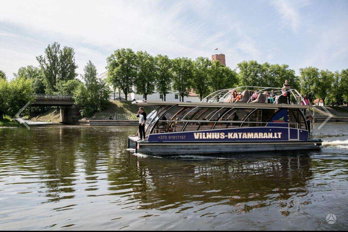 Katamaranas Vilnius katamaran, catamarans / trimarans