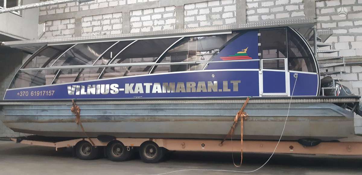 Katamaranas Vilnius katamaran, catamarans / trimarans