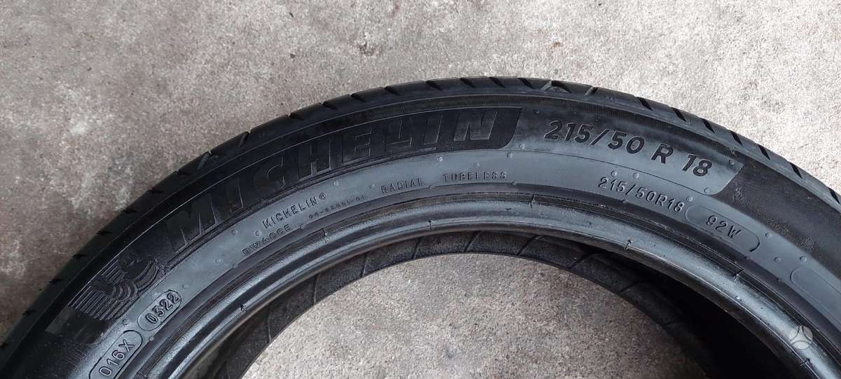 Michelin, summer 215/50 R18