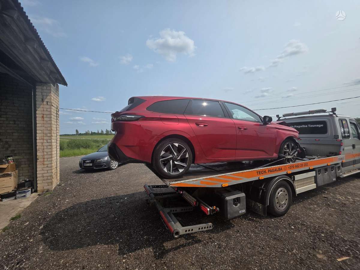 Peugeot 308 dalimis. Europa