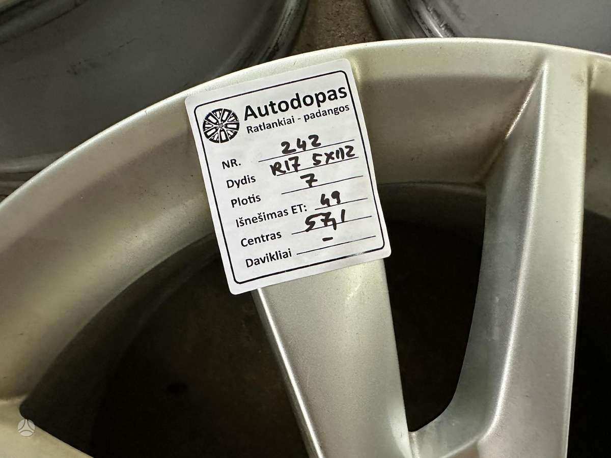 Skoda, light alloy, R17