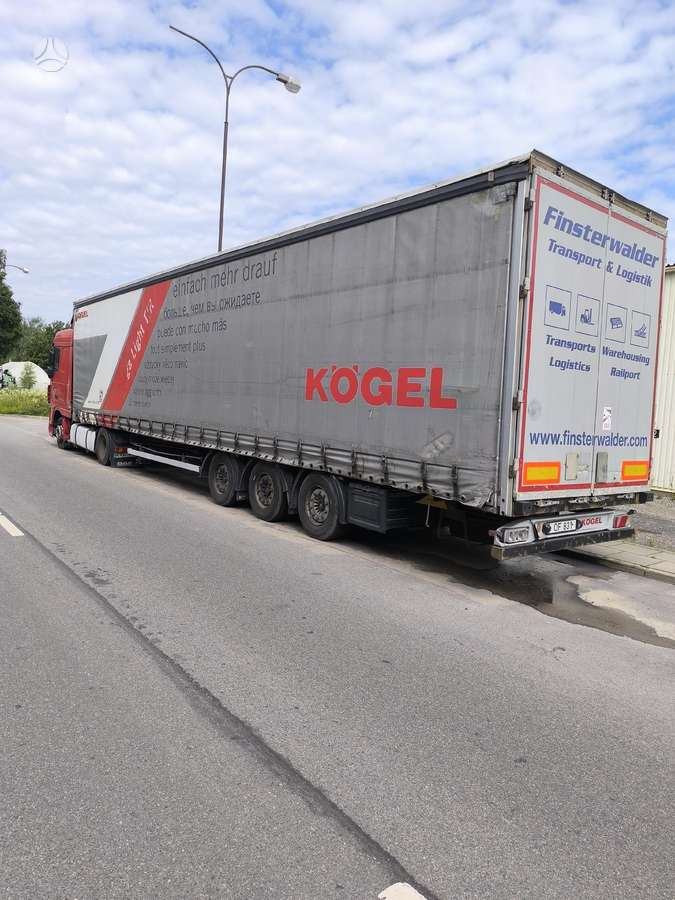 Kögel Mega, užuolaidinės / tentinės