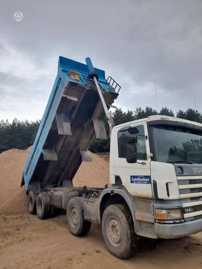 Scania P 114 LB, savivarčiai
