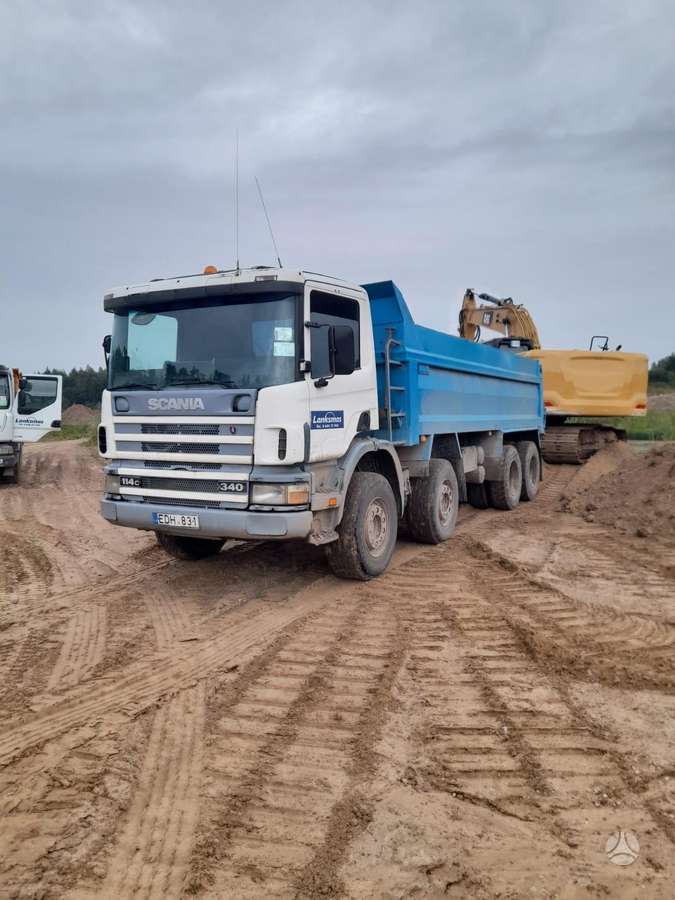 Scania P 114 LB, dumpers / tippers