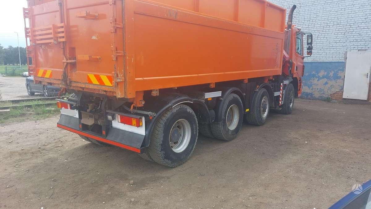 DAF Ginaf X4243TS, dumpers with crane