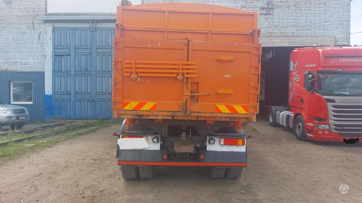 DAF Ginaf X4243TS, самосвалы с краном