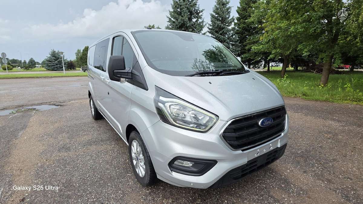 Ford Transit Custom rezerves daļās. Nedidelė rida