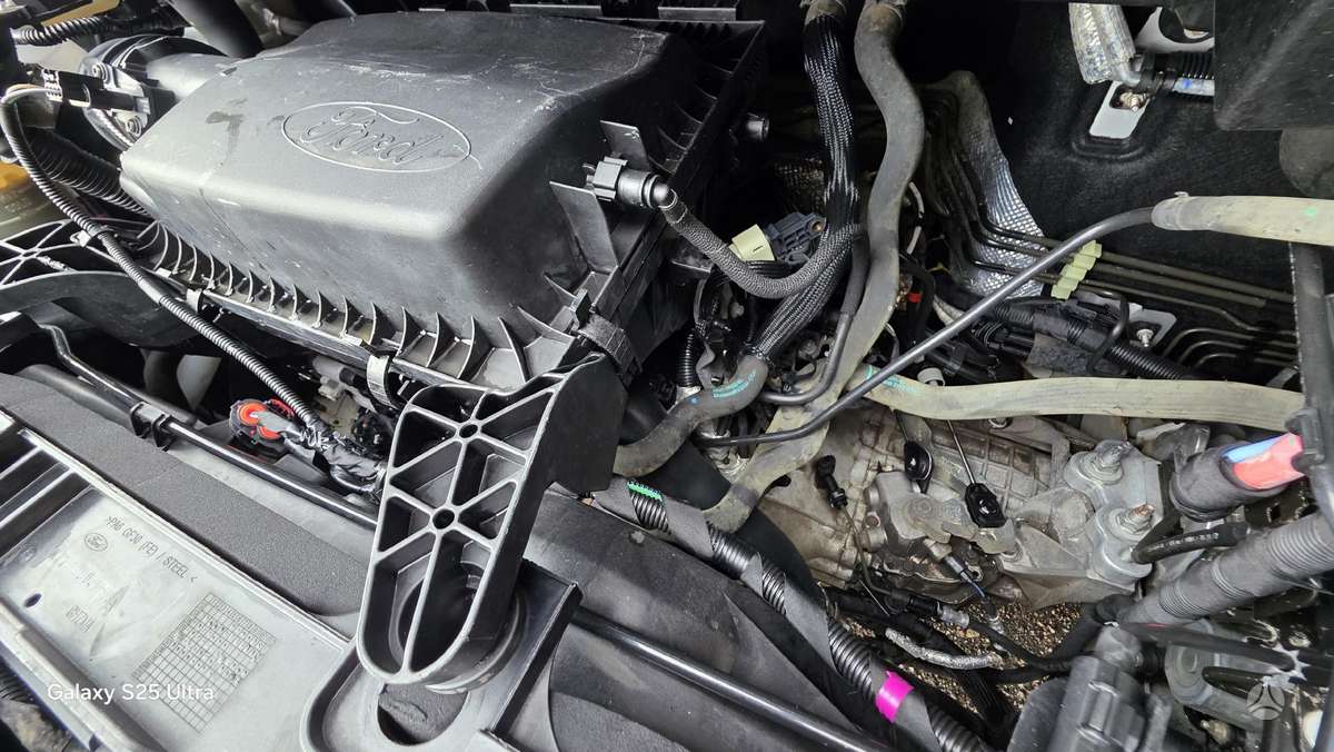 Ford Transit Custom dalimis. Nedidelė rida