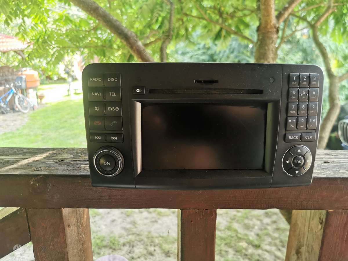 Mercedes-Benz Ml/Gl, multimedia and navigation