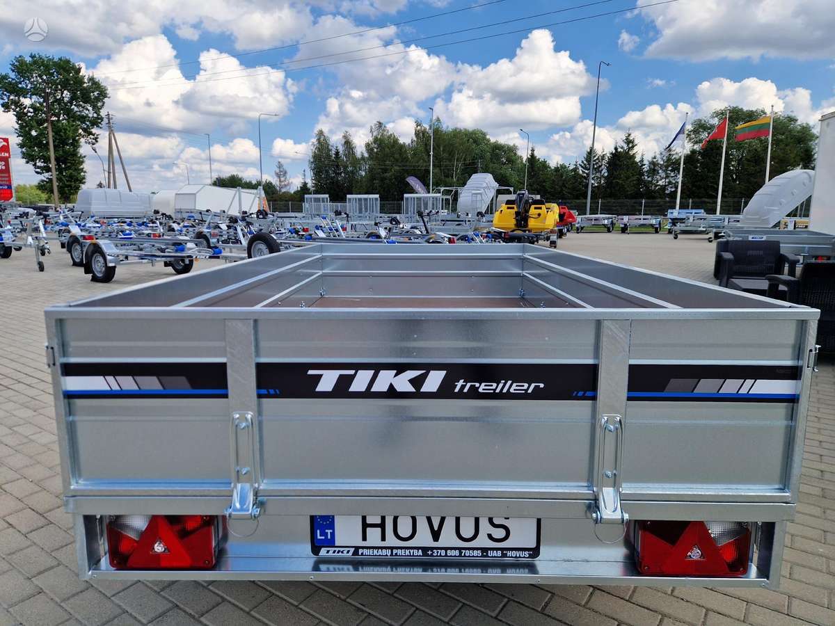 Tiki Treiler CP300-DLH, passenger car trailers
