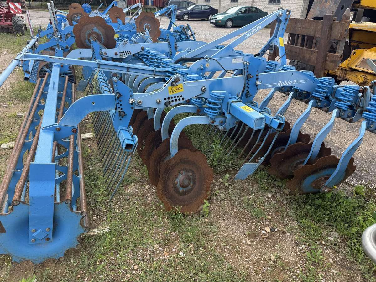 Lemken Rubin 9/300, скребки, скрубберы