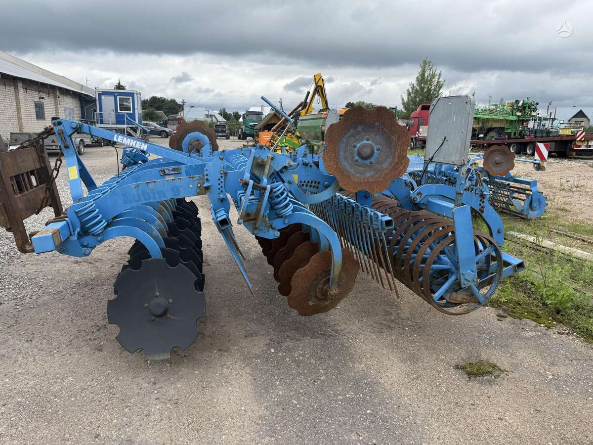Lemken Rubin 9/300, скребки, скрубберы
