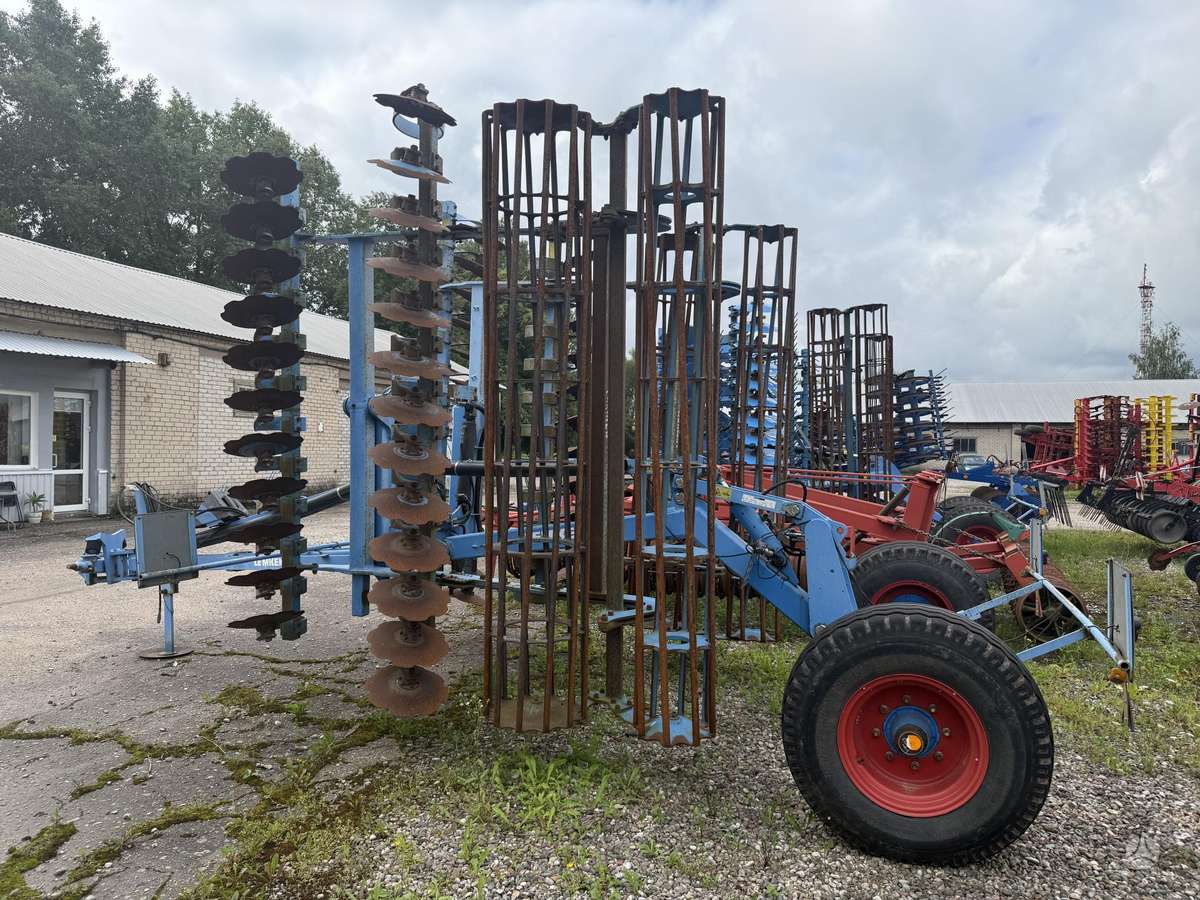 Lemken Heliodor 8/600, scrapers, scrubbers