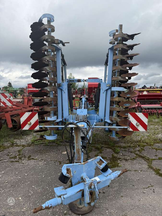 Lemken Heliodor 8/600, скребки, скрубберы
