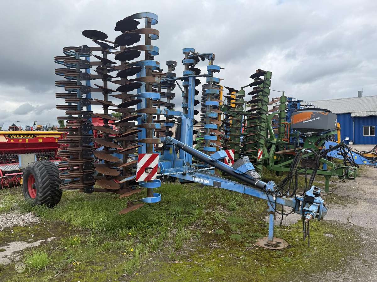 Lemken Heliodor 8/600, scrapers, scrubbers