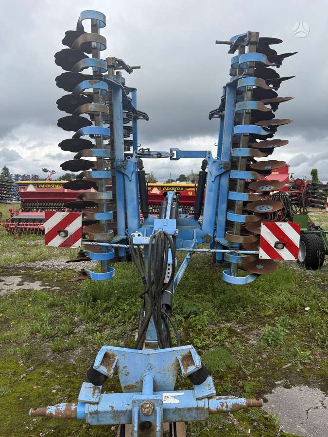 Lemken Heliodor 8/600, scrapers, scrubbers