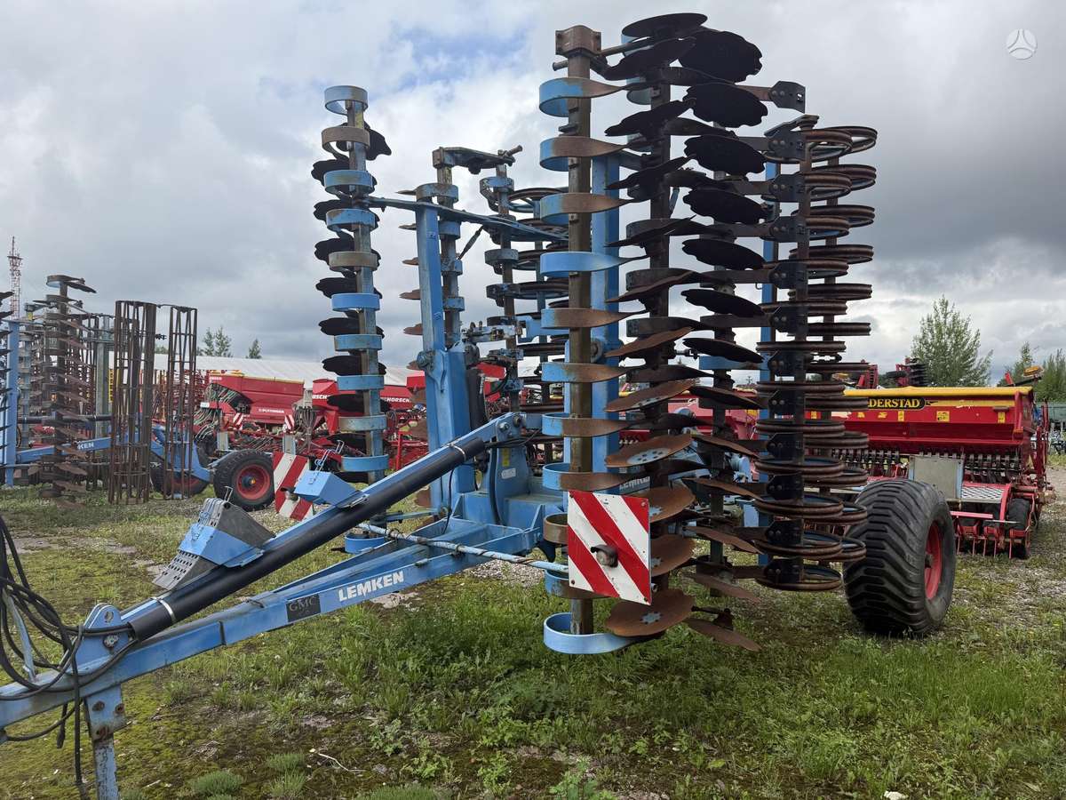 Lemken Heliodor 8/600, scrapers, scrubbers