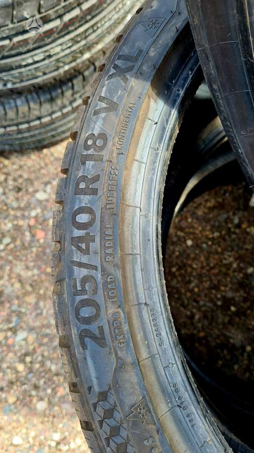 Continental, зимние 205/40 R18