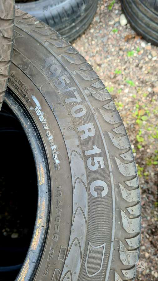 Continental, vasarinės 195/70 R15