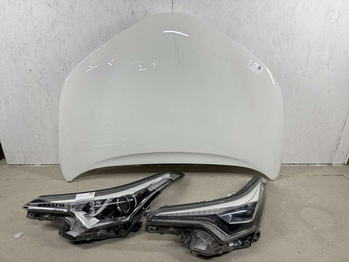 Toyota C-HR hood (front, rear), lights
