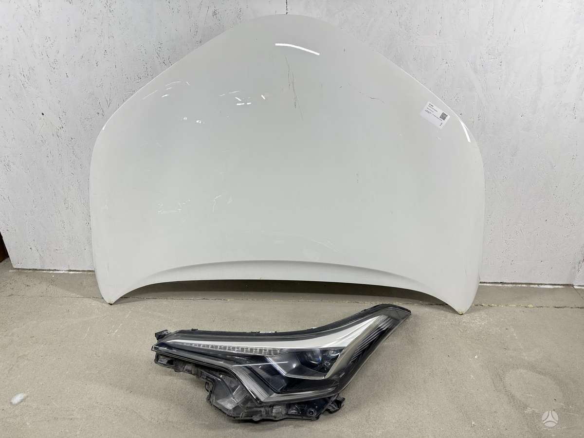 Toyota C-HR hood (front, rear), lights