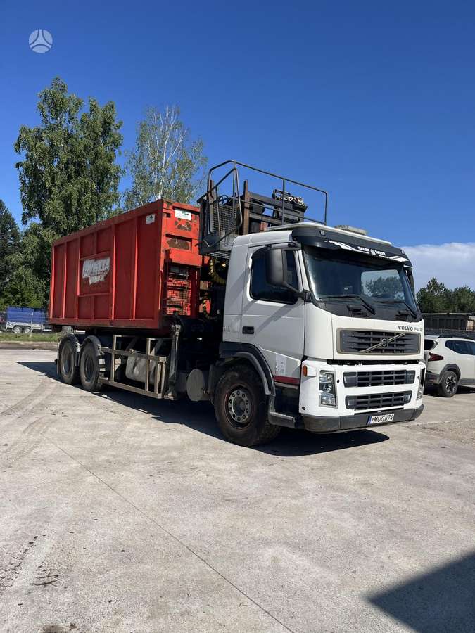Volvo FM12, dumpers with crane