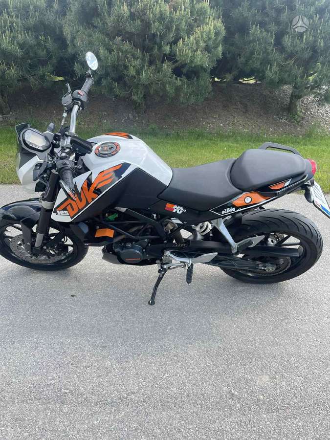 KTM Duke 125cc, street / classic