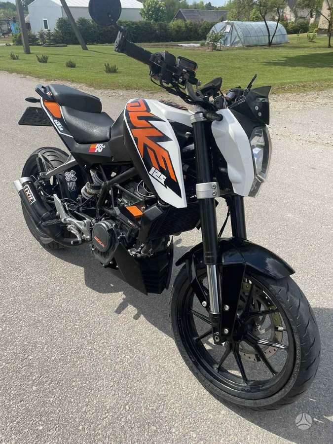 KTM Duke 125cc, street / classic
