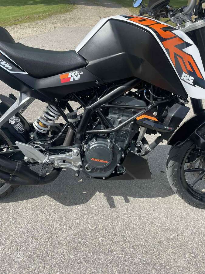 KTM Duke 125cc, street / classic