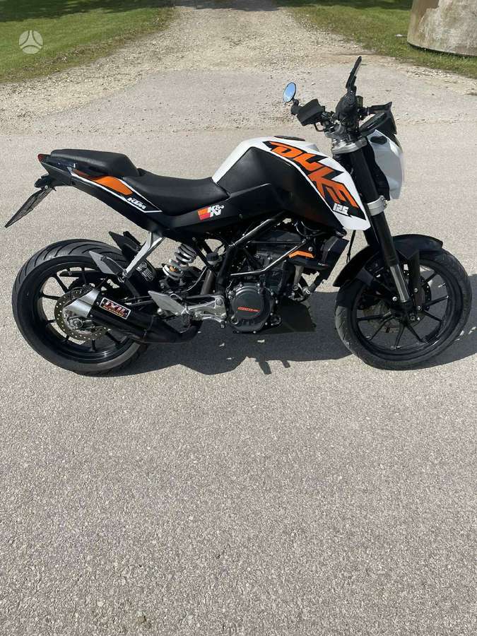 KTM Duke 125cc, street / classic