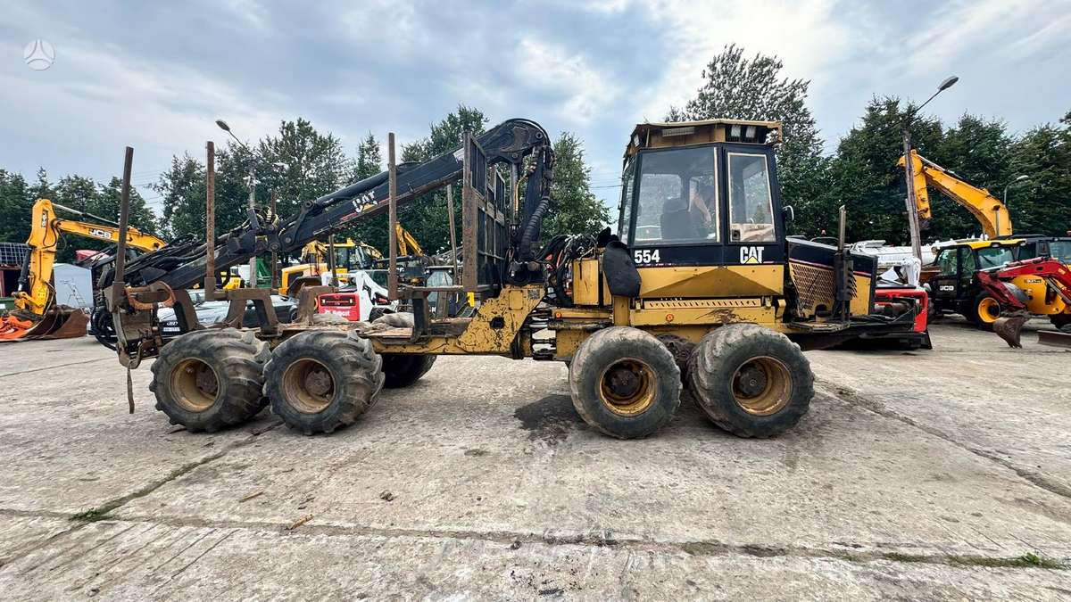 Caterpillar 554, koksnes transportieri