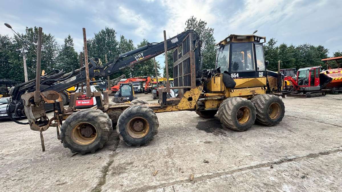 Caterpillar 554, koksnes transportieri