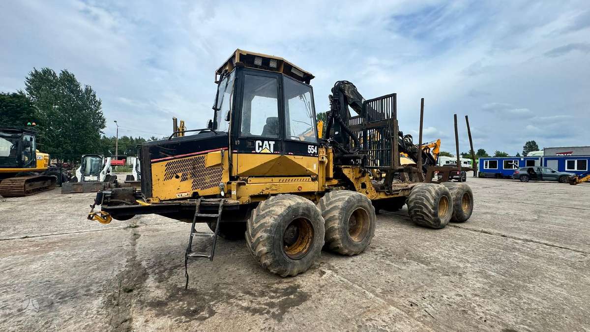 Caterpillar 554, koksnes transportieri