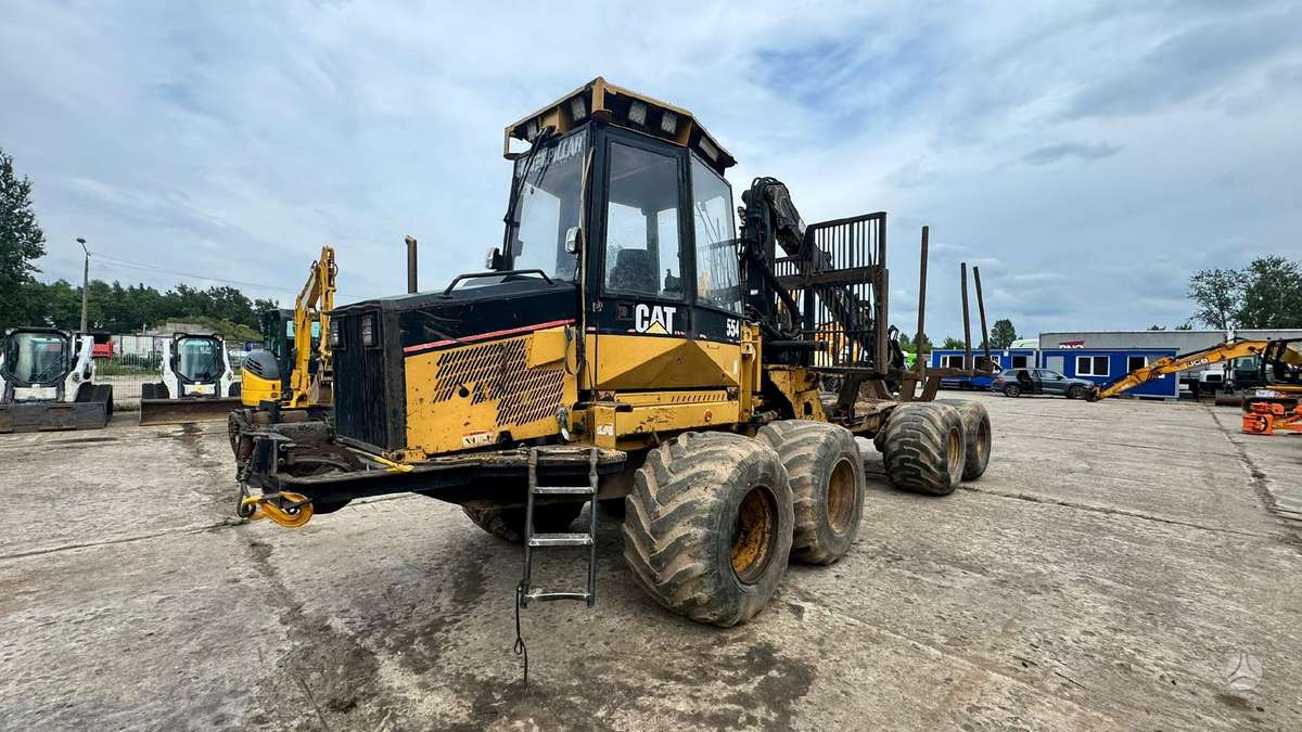 Caterpillar 554, koksnes transportieri