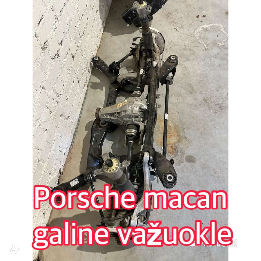 Porsche Macan chassis parts