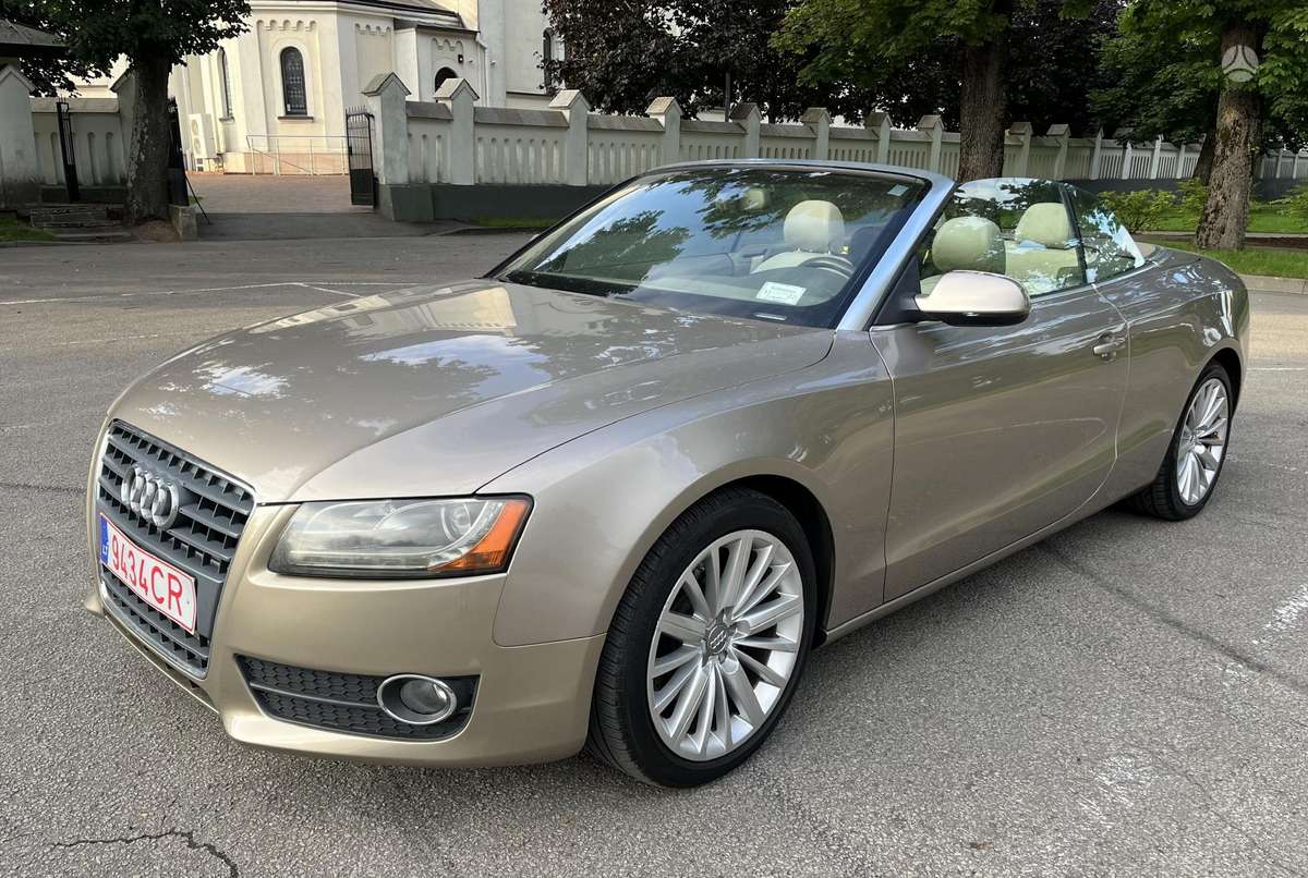 Audi A5, 2.0 l., Кабриолет