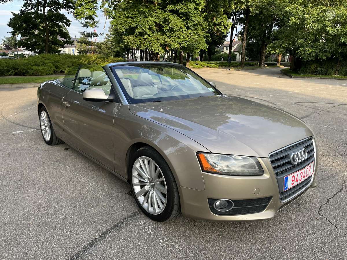 Audi A5, 2.0 l., Кабриолет