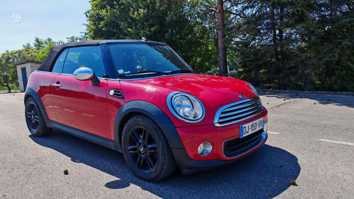 Mini One, 1.6 l., kabrioletas