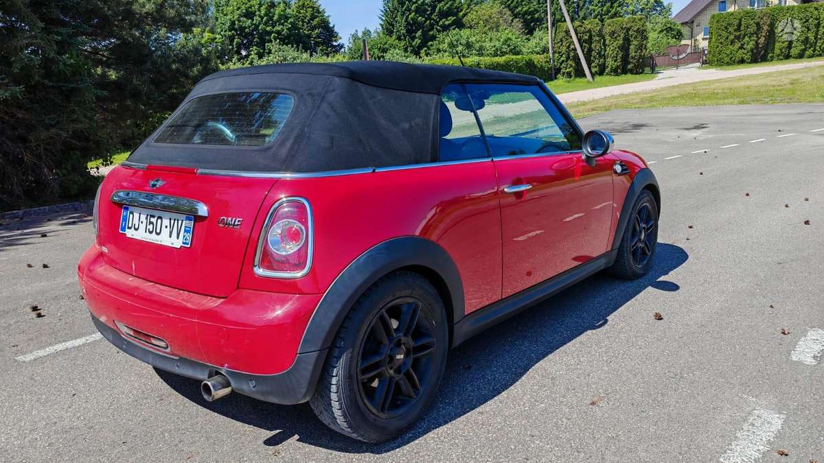 Mini One, 1.6 l., kabrioletas