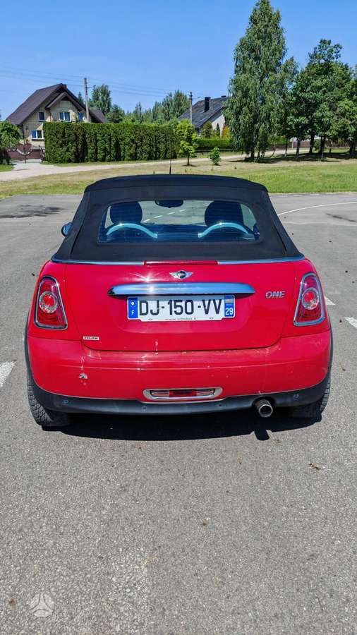 Mini One, 1.6 l., kabrioletas
