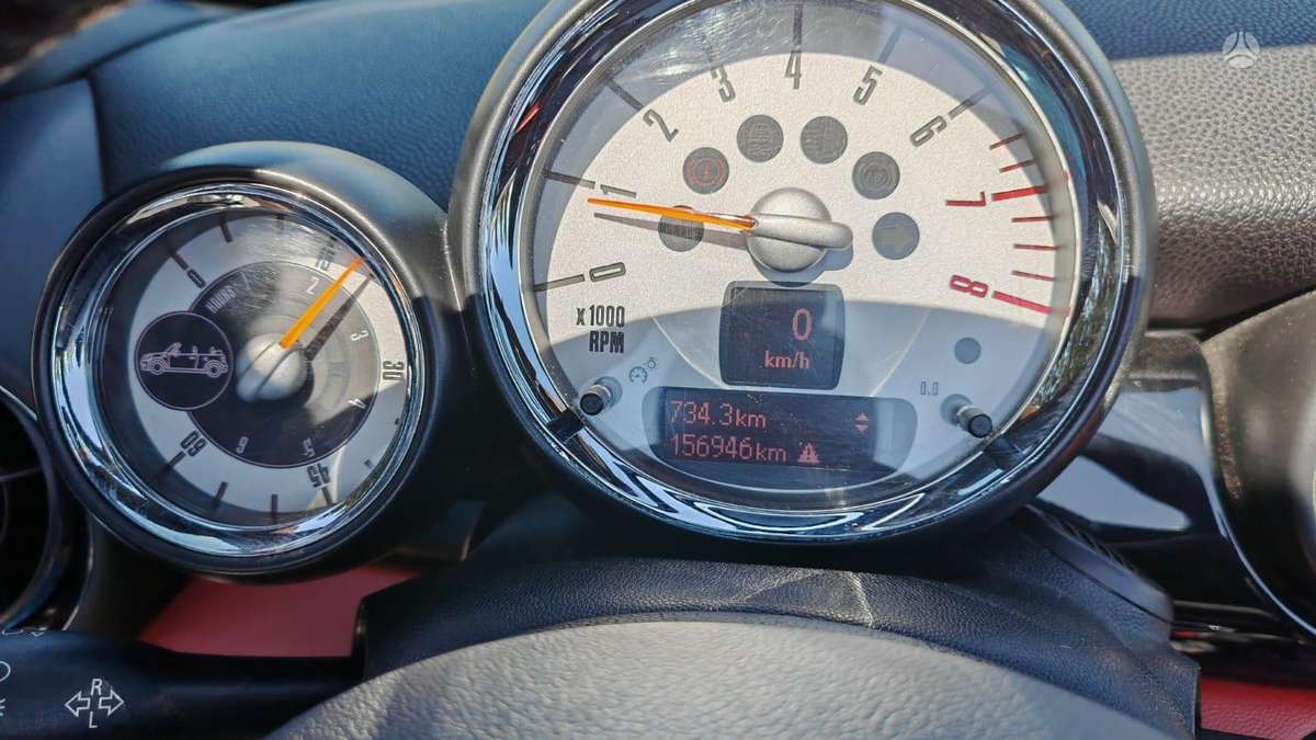 Mini One, 1.6 l., kabrioletas