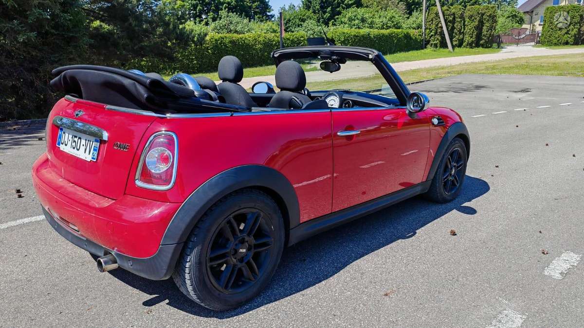 Mini One, 1.6 l., kabrioletas