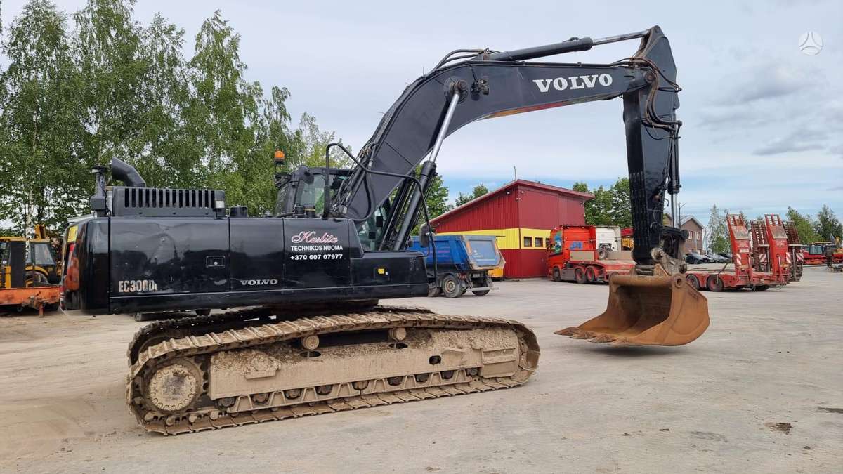 Volvo EC300 DL (Black edition), ekskavatoriai