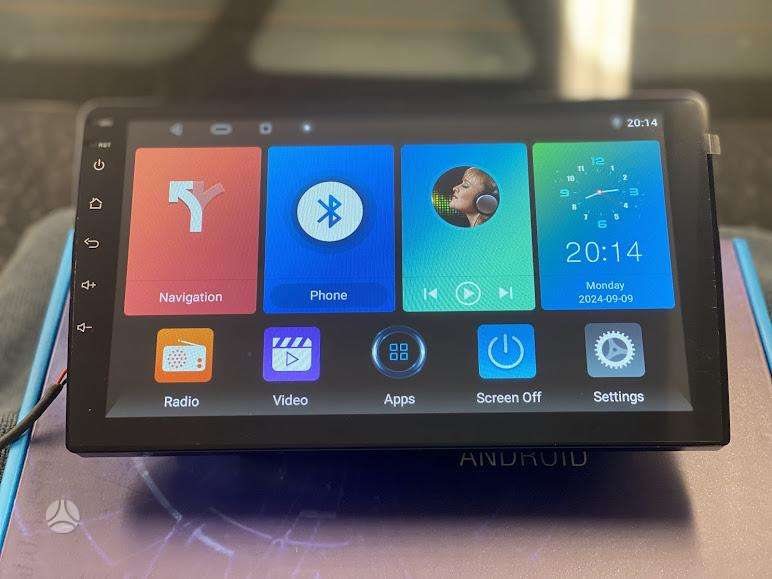 -Kita- CarPlay ANDROID 9 coliu +Kamera dovanu 100e, multimedia